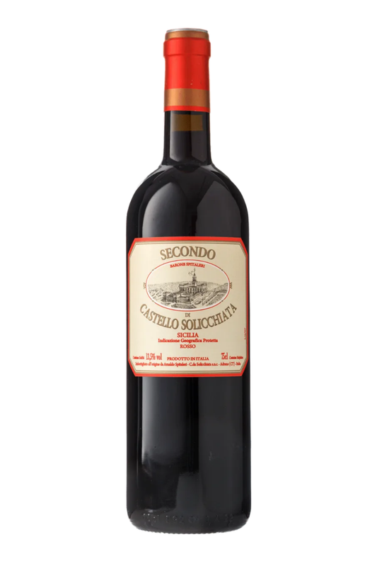 SECONDO DI CASTELLO SOLICCHIATA ROSSO 2010 from Mount Etna; Sicily, Italy