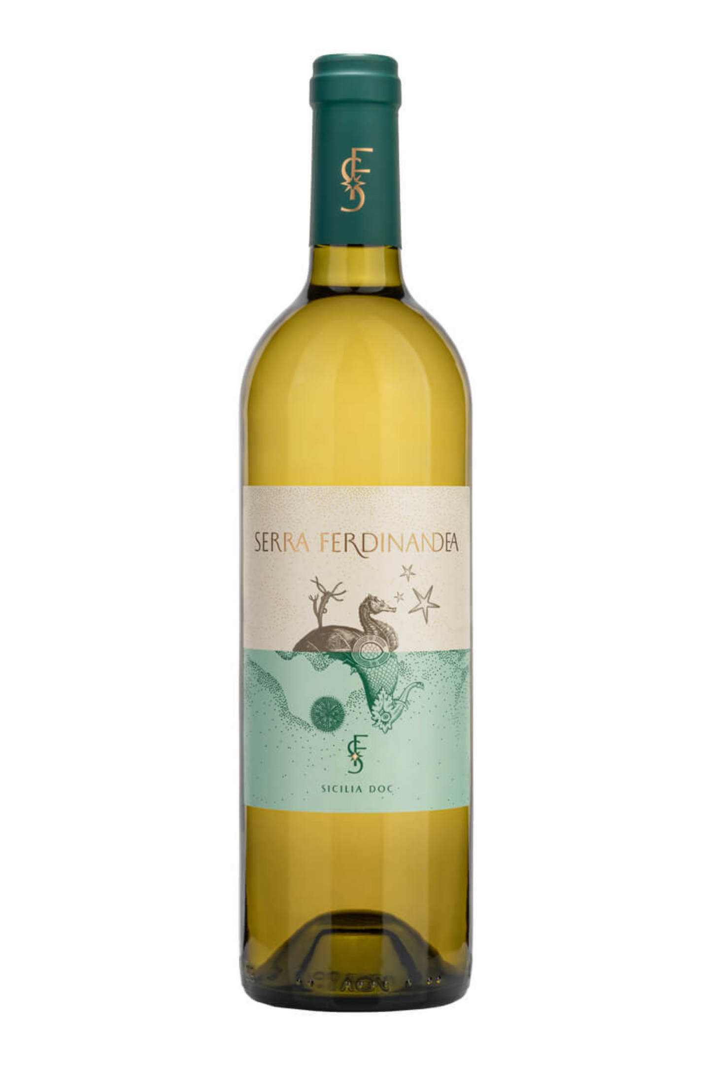 Grillo~Sauvignon Blanc - Producer : SERRA FERDINANDEA BIANCO from Monte Sicani; Sicily, Italy