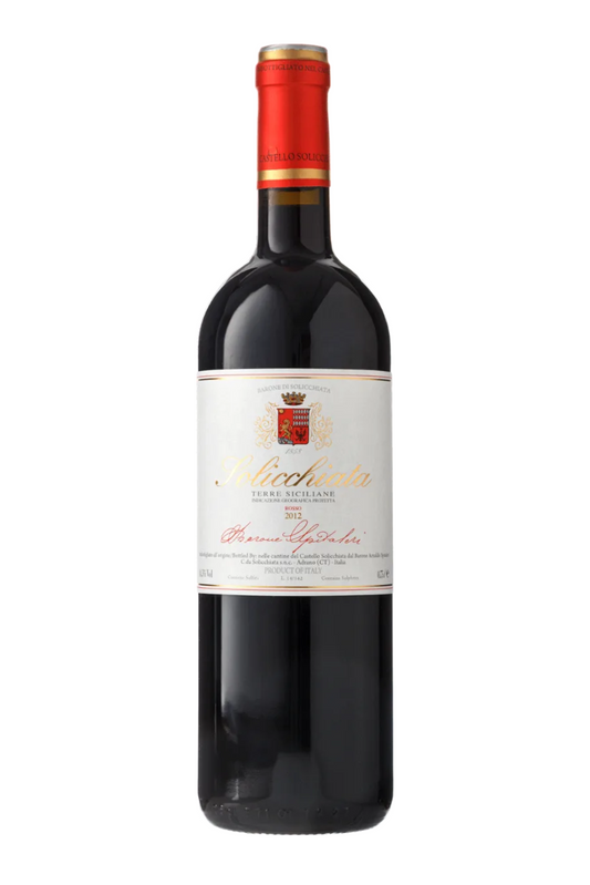 SOLICCHIATA ROSSO 2012 - Producer : Castello Solicchiata from Mount Etna; Sicily, Italy