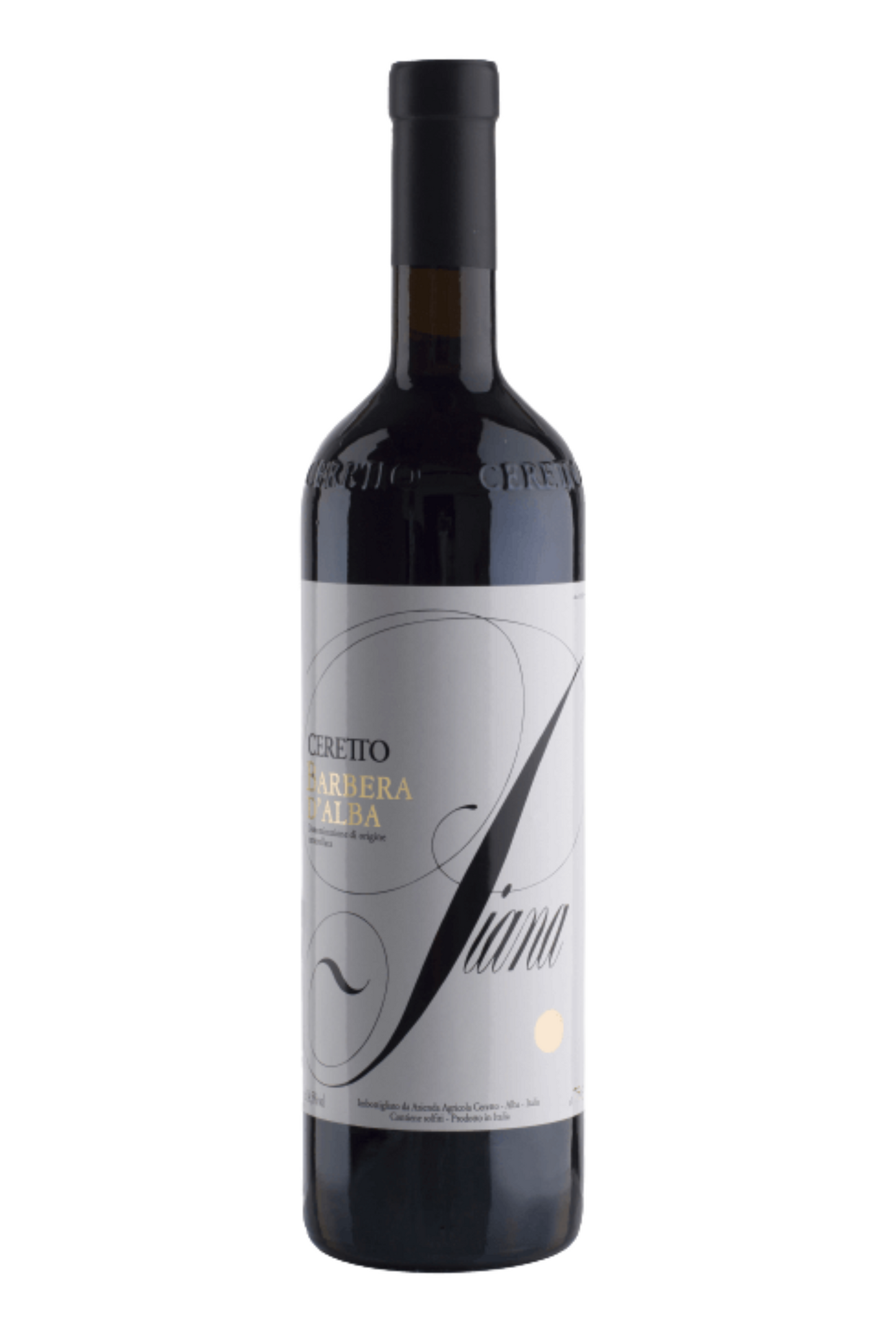 PIANA Barbera D'Alba - Producer : Ceretto from Alba; Piedmont, Italy