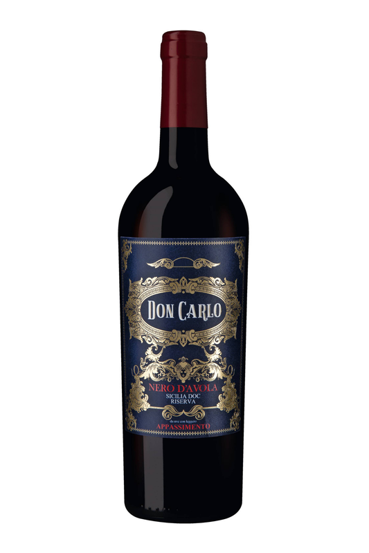 Nero d'Avola Riserva Appassimento DON CARLO - Producer : Curatolo Arini from Sicily, Italy