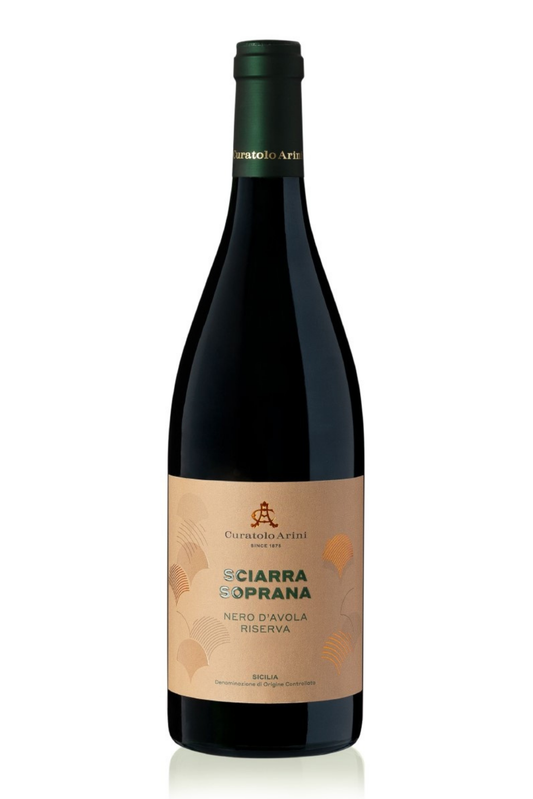 Nero d'Avola Riserva SCIARRA SOPRANO - Producer : Curatolo Arini from Marsala; Sicily, Italy